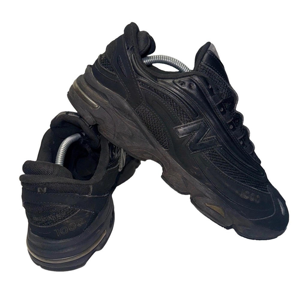 New Balance 1000 Sneakers Mens 11 Triple Black M1000B Retro Runner
